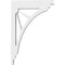 Ekena Millwork Stanford Architectural Grade PVC Bracket, 5/8"W X 4"D X 6"H BKTP01X04X06ST - alternate 3